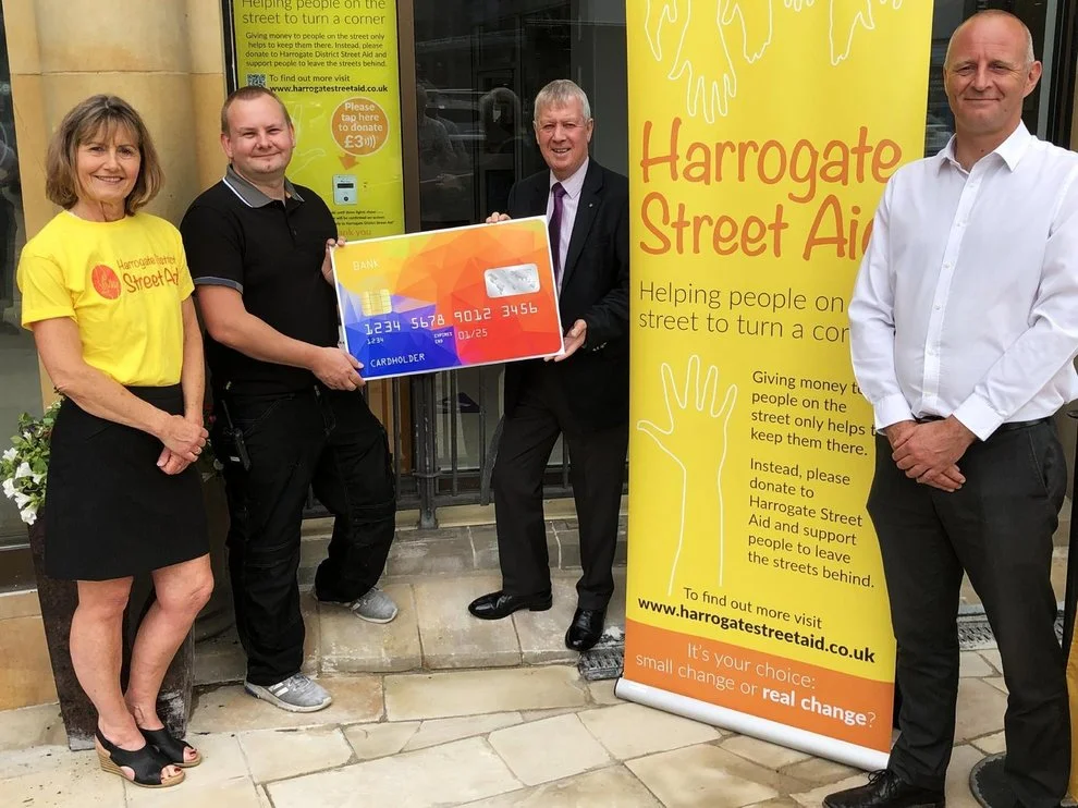 Donate to Harrogate Street Aid at Victoria Shopping Centre